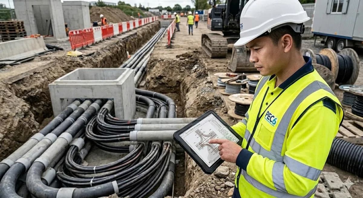 Tuyến cáp ngầm cao áp đô thị