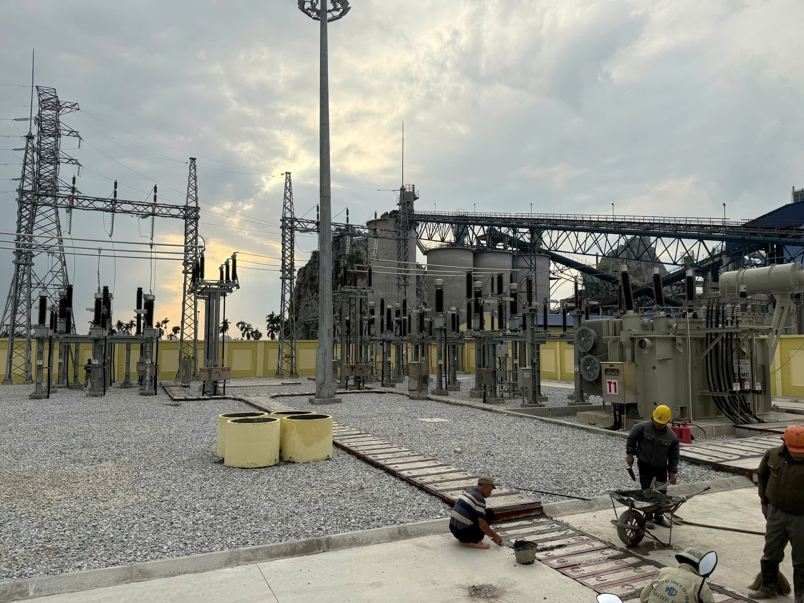 ĐÓNG ĐIỆN THÀNH CÔNG DỰ ÁN TRẠM BIẾN ÁP 110KV XM LIÊN KHÊ (HẢI PHÒNG)
